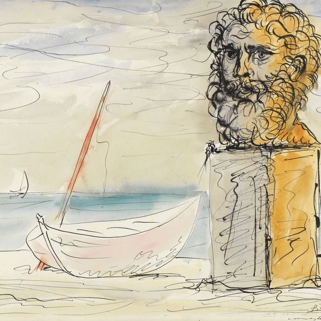 Pablo Picasso — Бюст и барк
