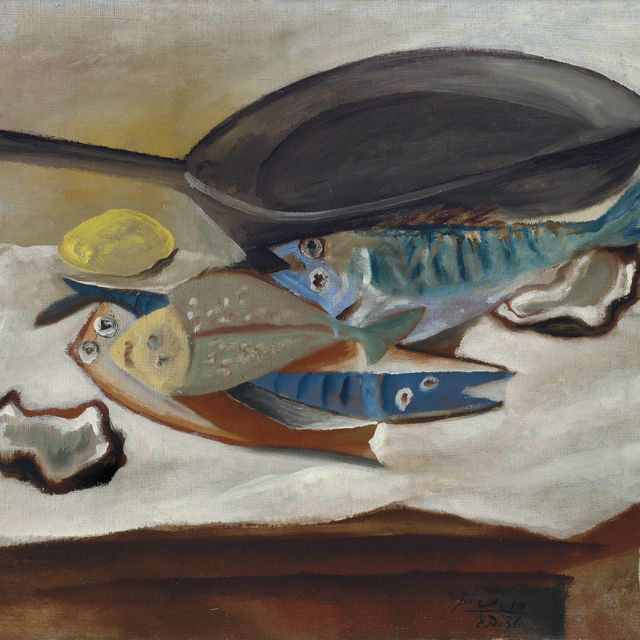 Pablo Picasso — Смерть природы. Пуассоны и поэзия