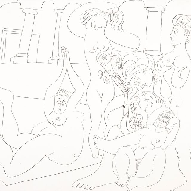 Pablo Picasso — Ле бен турк