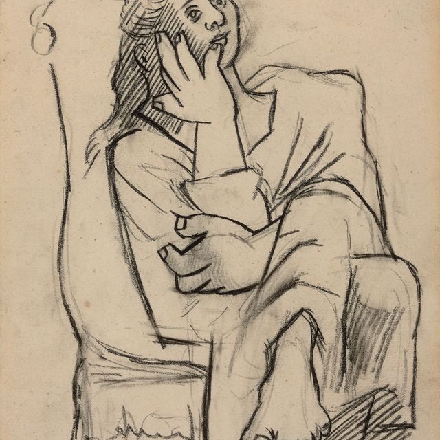 Pablo Picasso — Женская осанка