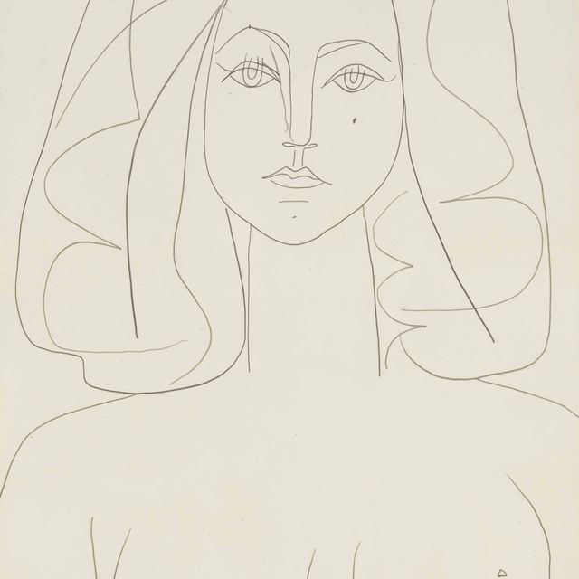 Pablo Picasso — Женский портрет