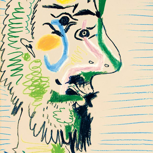 Pablo Picasso — Тет-а-тет с человеком Барбу