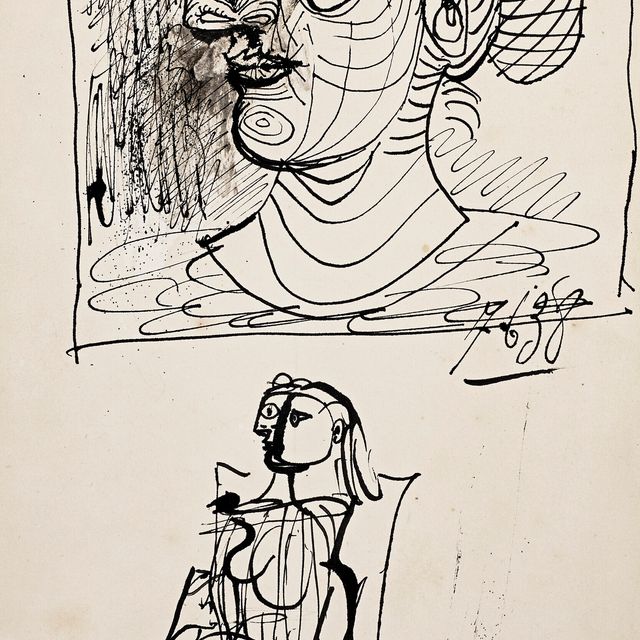 Pablo Picasso — Этюды (Дора Маар, Мария-Тереза Вальтер)