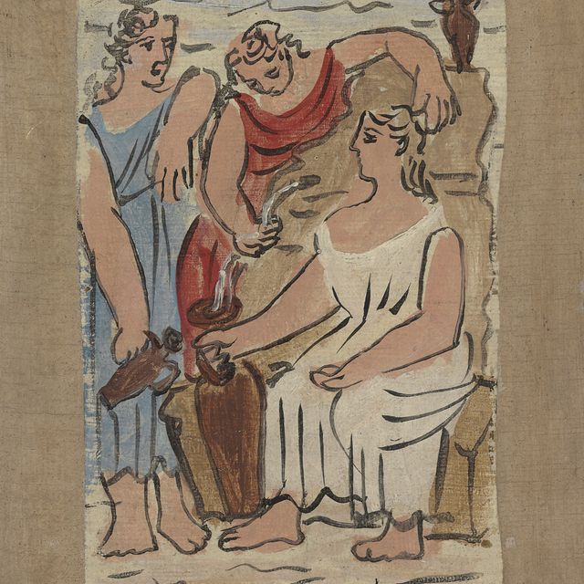 Pablo Picasso — Мифологическая сцена