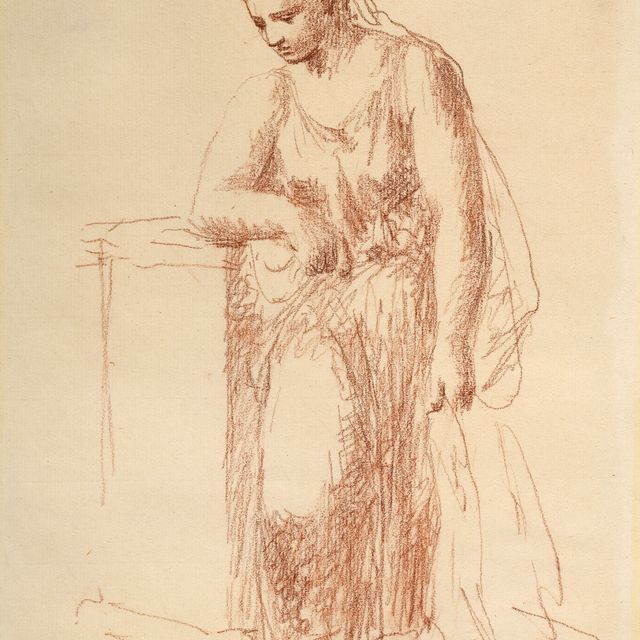 Pablo Picasso — Дебют женской драпировки