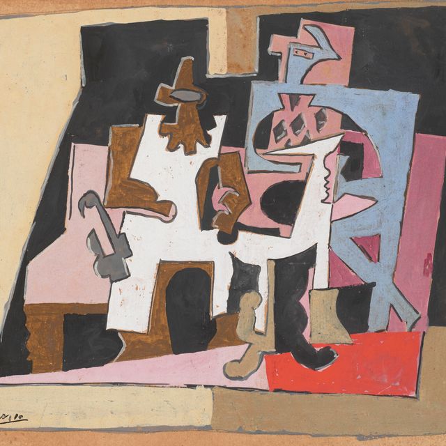 Pablo Picasso — Пьеро и Арлекин