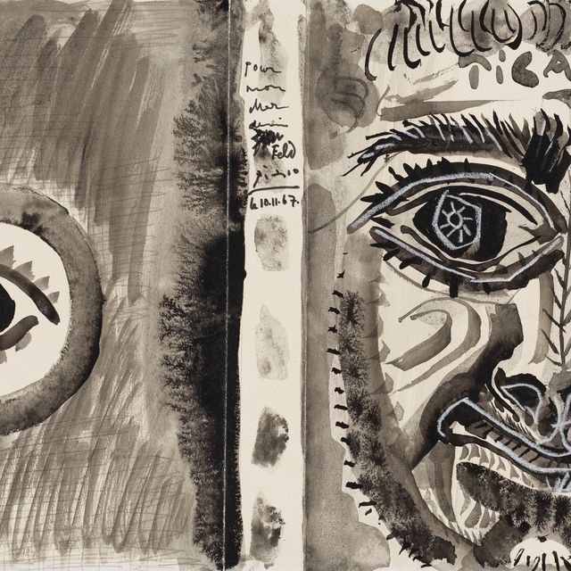 Pablo Picasso — Макет для картины из жизни "Театр Пикассо"