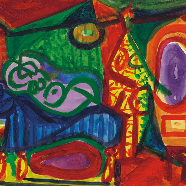 Pablo Picasso — Женская кушетка и личный состав
