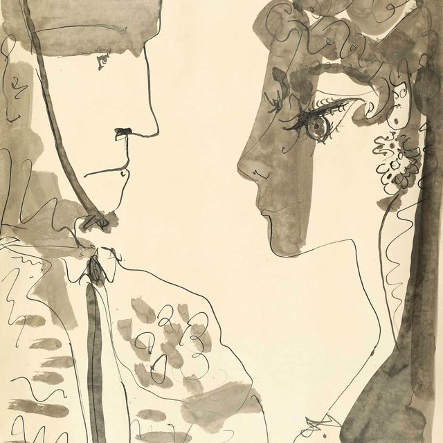 Pablo Picasso — Пикадор и женщина
