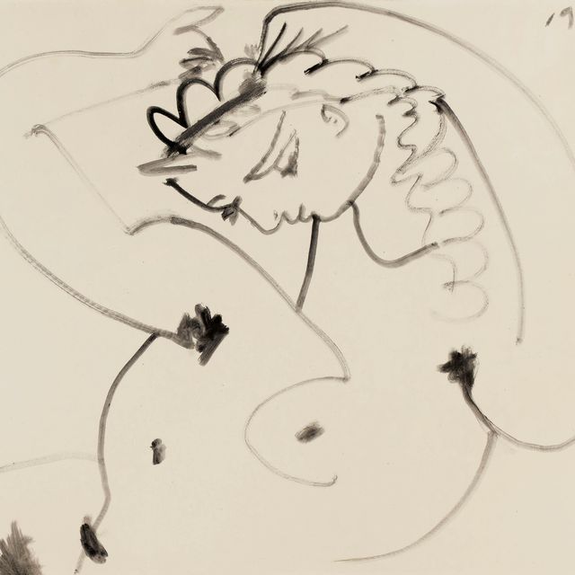 Pablo Picasso — Женская прическа