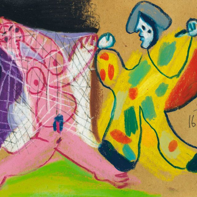 Pablo Picasso — Ну, с филе и арлекином