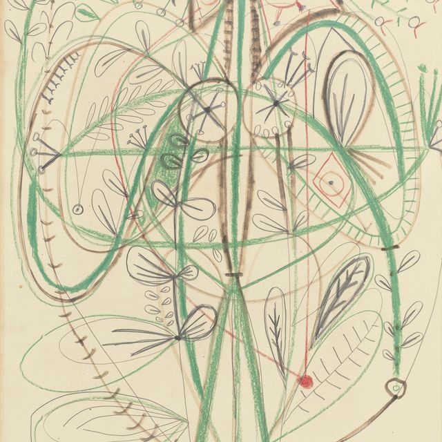 Pablo Picasso — Женщина-флер
