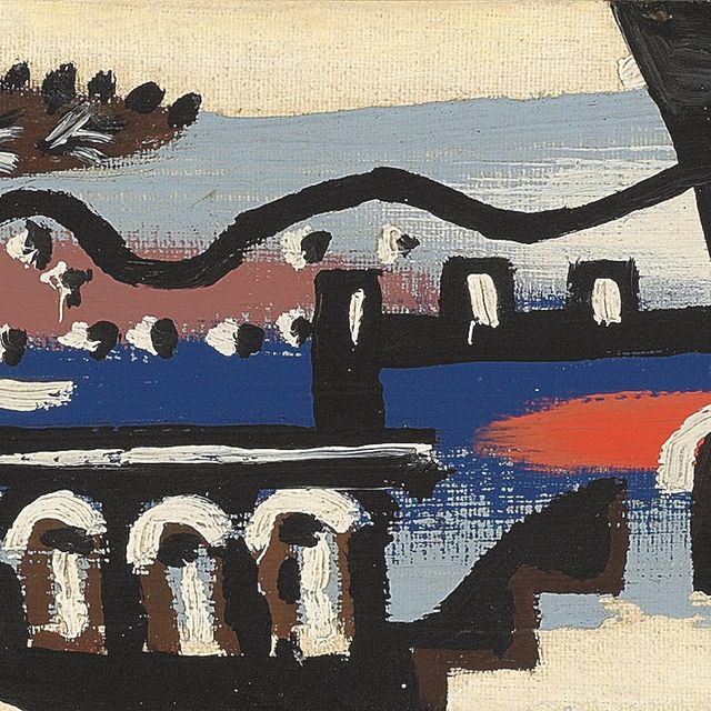 Pablo Picasso — Пейсаж-де-Жуан-ле-Пен