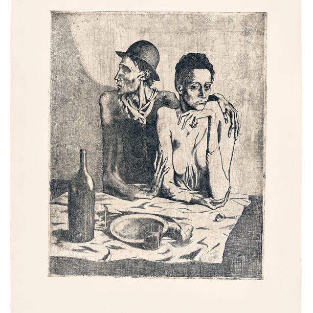 Pablo Picasso — Ле репас экономный