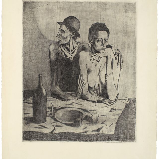 Pablo Picasso — Скромный ужин "Лас Репас" от La Suite des Saltimbanques