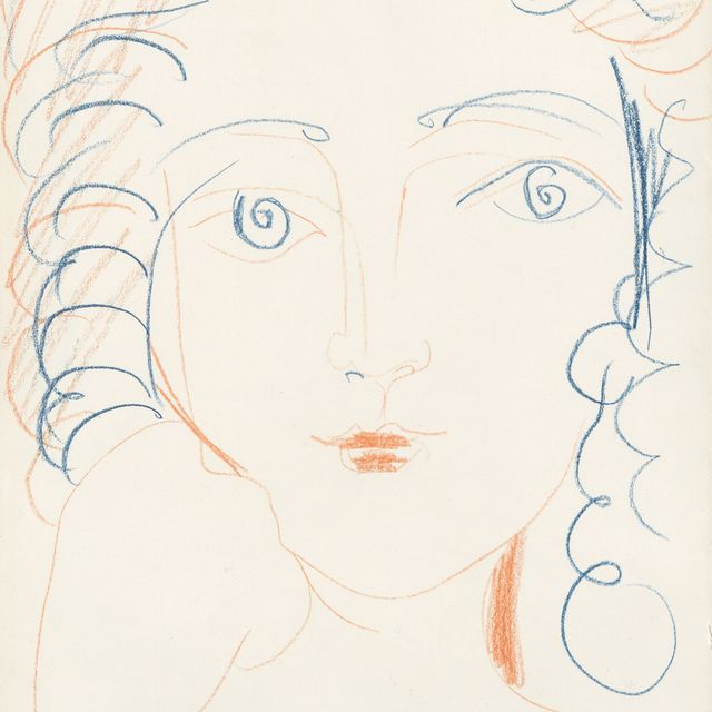 Pablo Picasso — Женский портрет