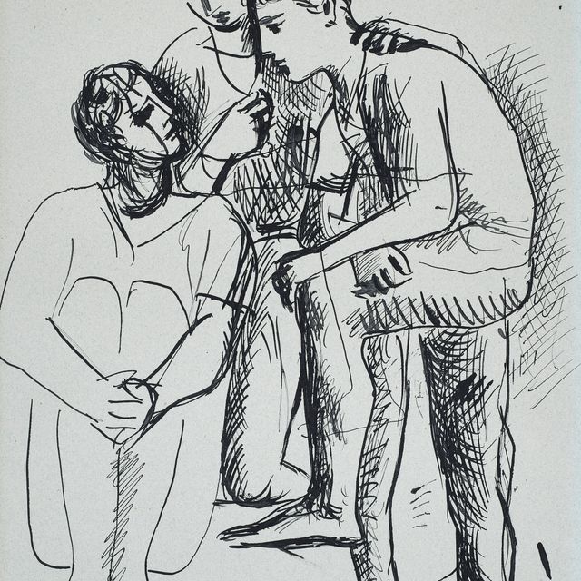 Pablo Picasso — Трое танцоров