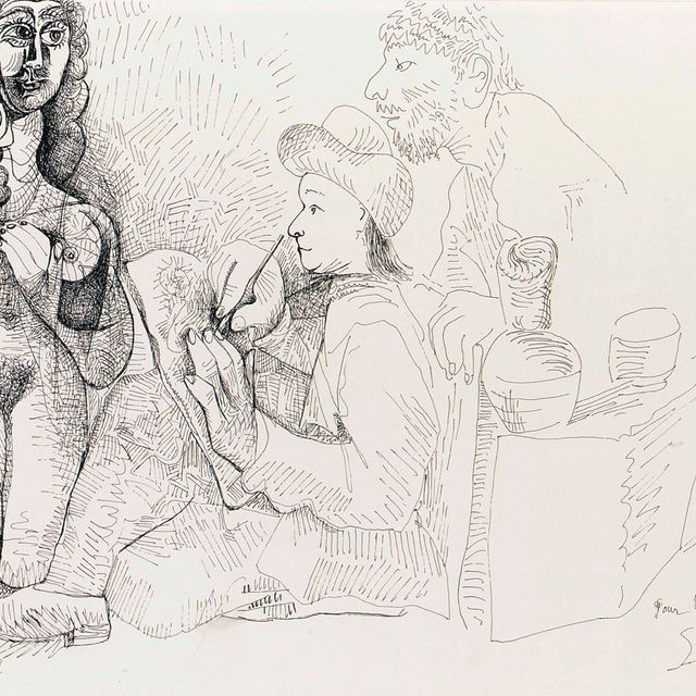 Pablo Picasso — Мир и модель сына