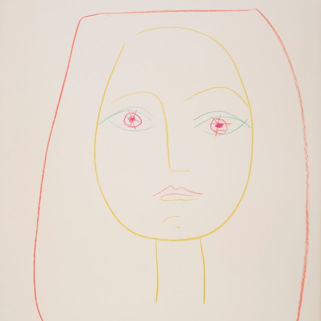 Pablo Picasso — Портрет Франсуазы