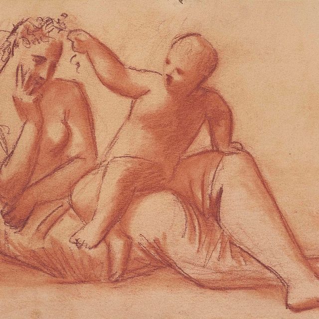 Pablo Picasso — Женщина и младенец