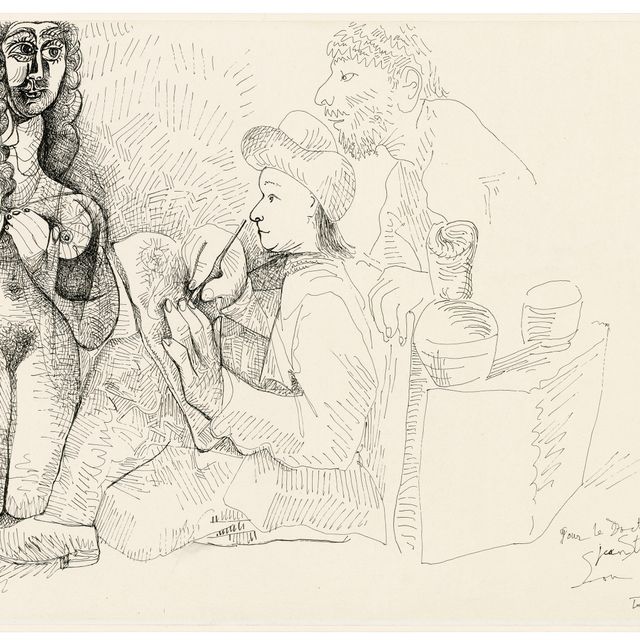 Pablo Picasso — Мир и модель сына