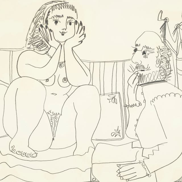 Pablo Picasso — Мушкетер и его помощники