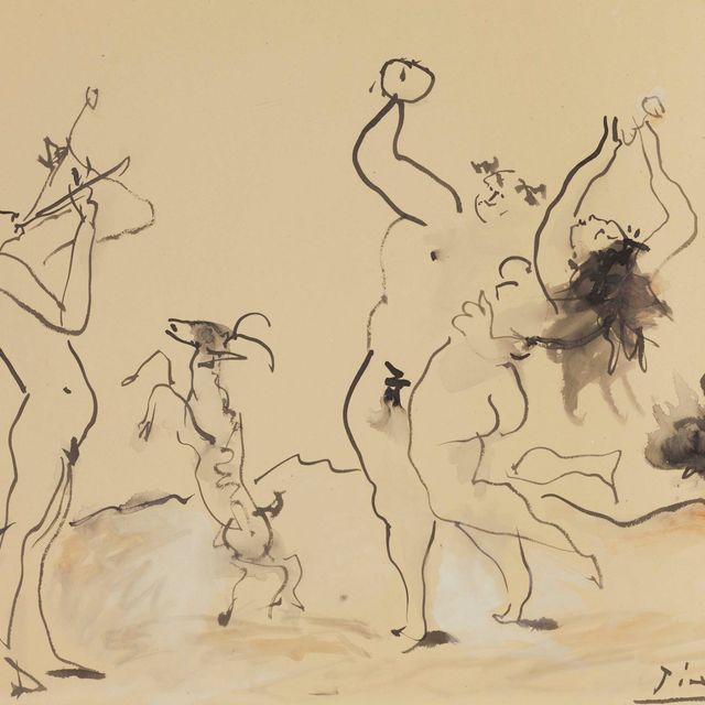 Pablo Picasso — Вакханалия