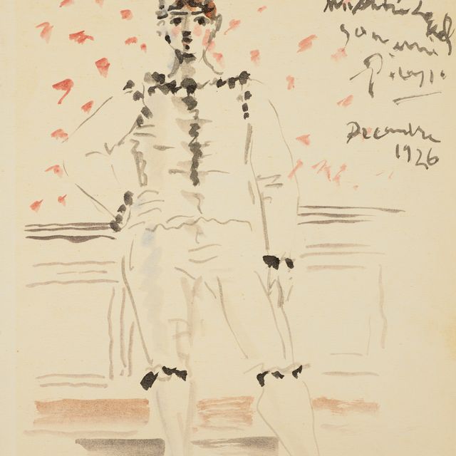Pablo Picasso — Дебют Гарсона