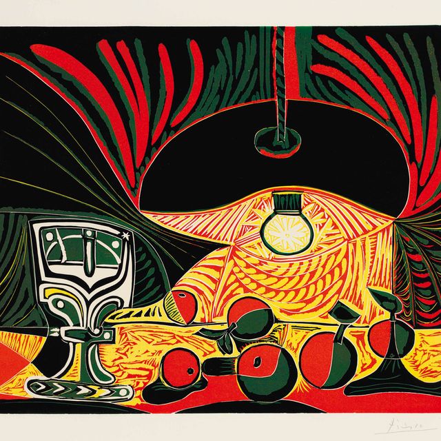 Pablo Picasso — Смерть природы рядом с Лампой