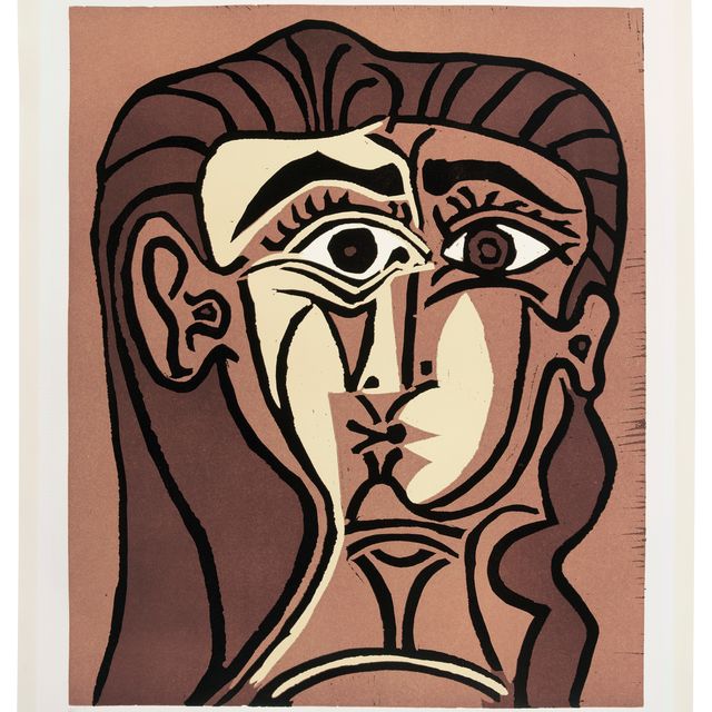 Pablo Picasso — Портрет Жаклин де Фейс II