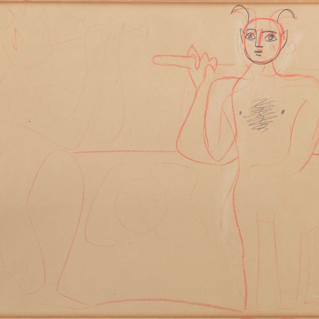 Pablo Picasso — Фавны и женщины наедине