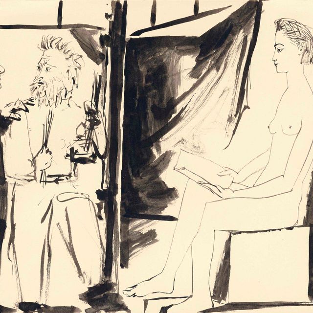 Pablo Picasso — Визит к продавцу