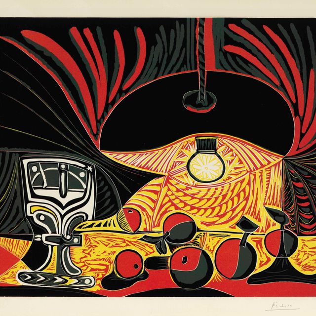 Pablo Picasso — Смерть природы рядом с Лампой