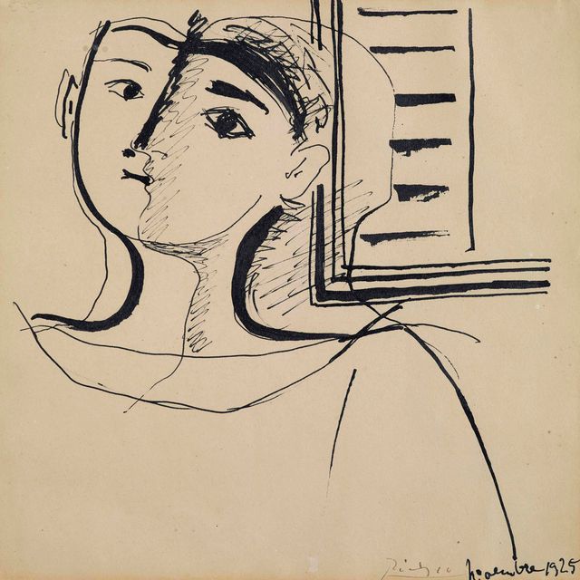 Pablo Picasso — Бюст женщины