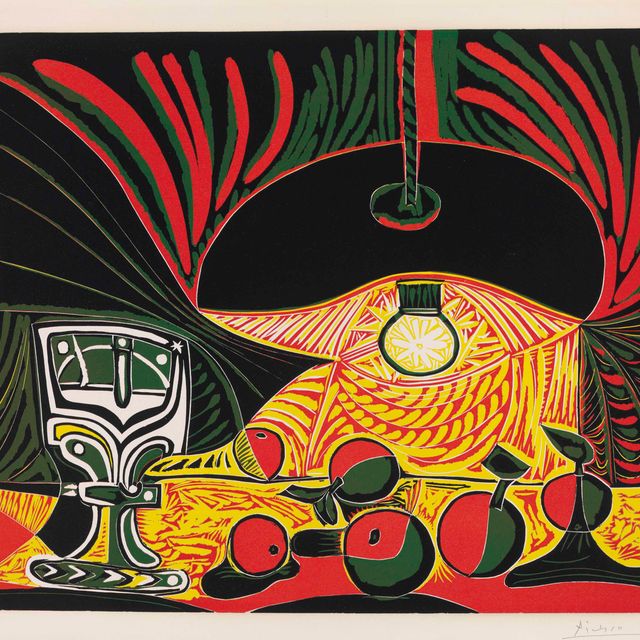 Pablo Picasso — Смерть природы рядом с Лампой