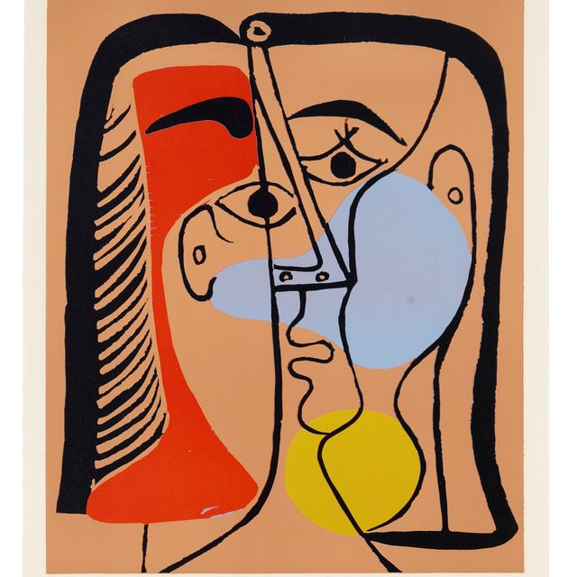 Pablo Picasso — Большой тет (Портрет Жаклин из Шевроле Лисса)