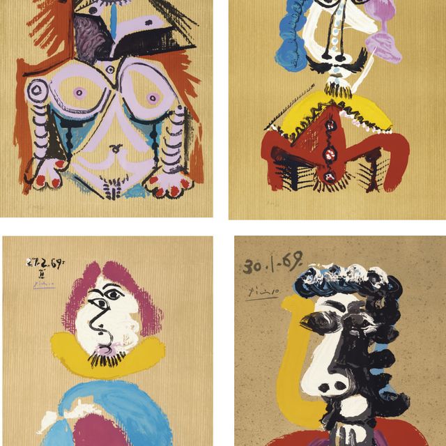 Pablo Picasso — Воображаемые портреты, Гарри Н. Абрамс, Нью-Йорк, 1969