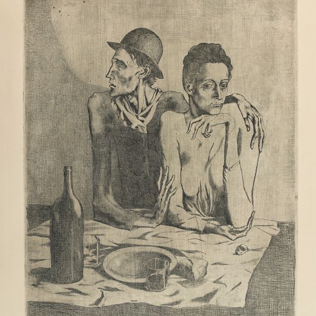 Pablo Picasso — Ле репас экономный
