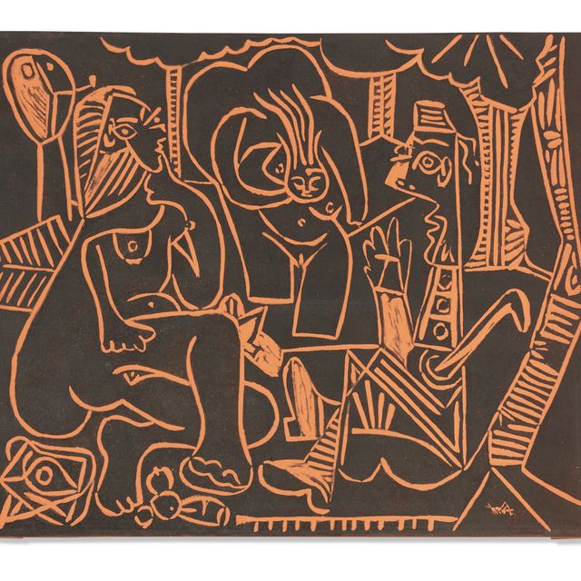 Pablo Picasso — Встреча на траве (A.R. 517)
