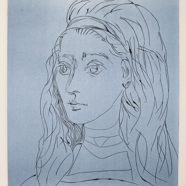 Pablo Picasso — Портрет Жаклин