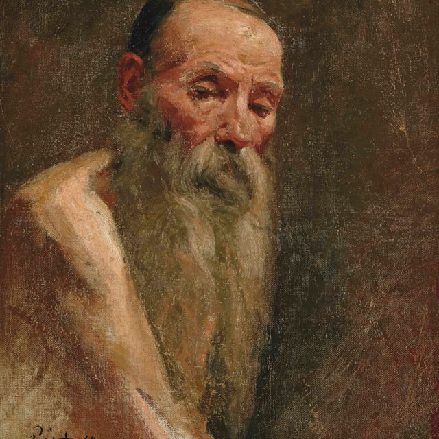 Pablo Picasso — Портрет старого художника