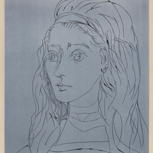 Pablo Picasso — Портрет Жаклин