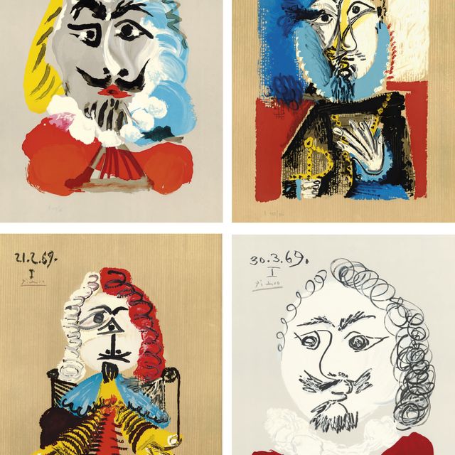 Pablo Picasso — Воображаемые портреты, Гарри Н. Абрамс, Нью-Йорк, 1969