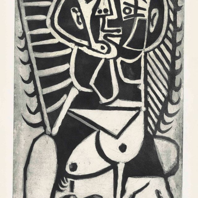 Pablo Picasso — Женское туловище (Египетское)