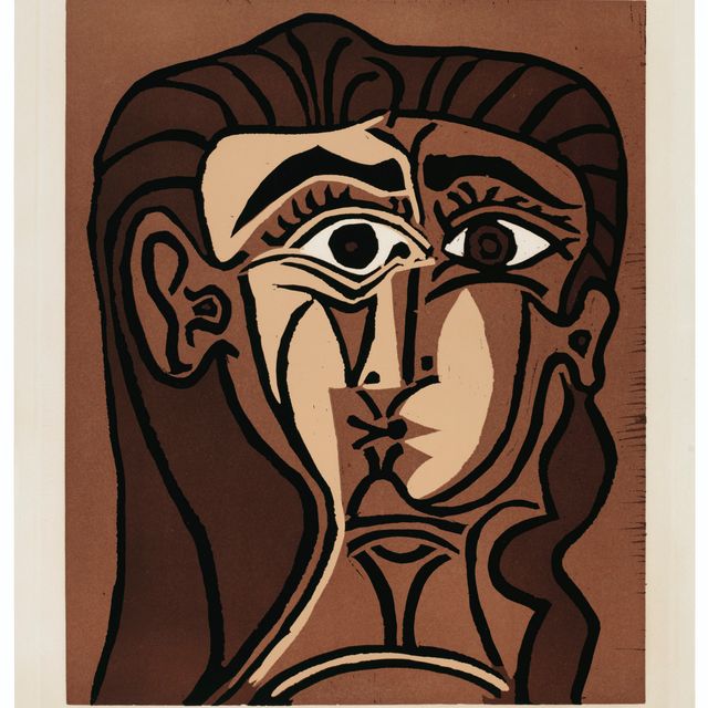 Pablo Picasso — Портрет Жаклин де Фейс II