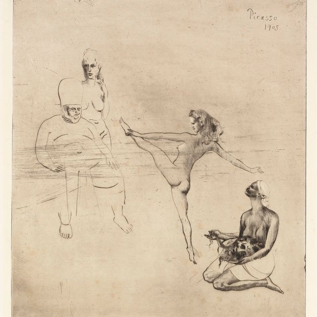 Pablo Picasso — Саломея из "Свиты Сальтимбанков"