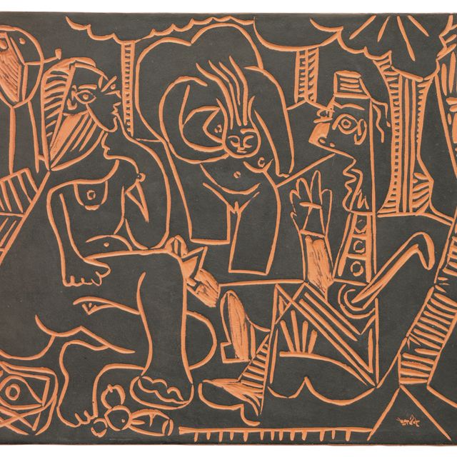 Pablo Picasso — Встреча на траве ( A.R. 517 )