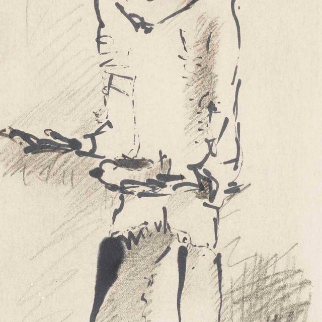 Pablo Picasso — Ле Мендиант