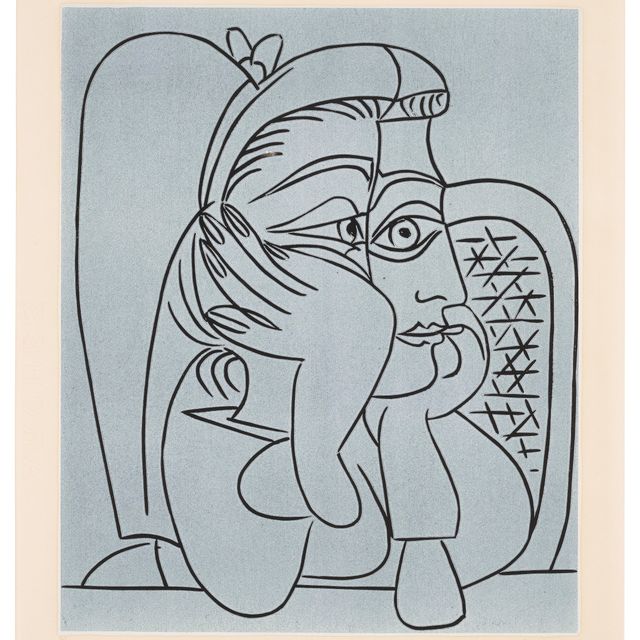 Pablo Picasso — Наряд Жаклин