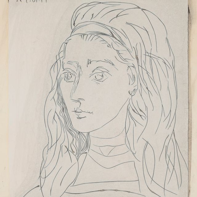 Pablo Picasso — Портрет Жаклин